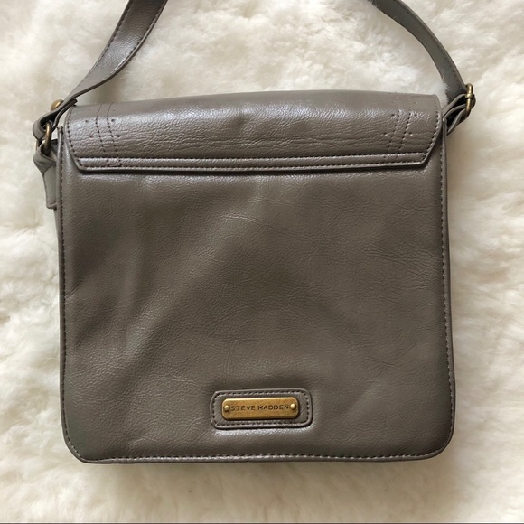 STEVE MADDEN Cross Body Shoulder Bag Gray - Picture 5 of 8